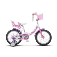 Детский велосипед STELS ECHO 16" V020 9.5" Белый/розовый