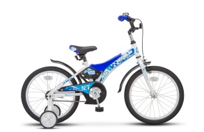 Велосипед STELS Jet 18" Z010 (10" Белый/синий)
