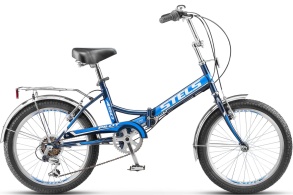 Детский велосипед STELS Pilot-450 20" Z011 13.5" Синий (LU086914)