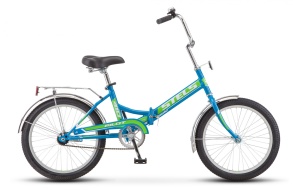 Велосипед STELS Pilot-410 20" Z011 (13.5" Бирюзовый/синий (Э))