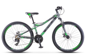 Велосипед STELS Navigator-610 MD 26" V040 (16" Серый/зелёный)