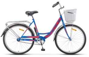 Велосипед STELS Navigator-245 26" Z010 19" Синий/красный (LU093460)