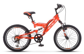 Детский велосипед STELS Mustang V 20" V010 13" Оранжевый (LU092147)