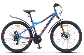 Велосипед STELS Navigator-710 MD 27.5" V020 16" Синий/чёрный/красный (LU093864)