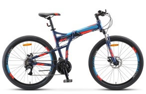 Велосипед STELS Pilot-950 MD 26" V011 19" Тёмно-синий (LU094028)