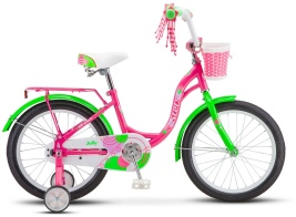 Детский велосипед STELS Jolly 18" V010 11" Пурпурный/зелёный (LU092130)