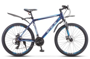 Велосипед STELS Navigator-620 MD 26" V010 17" Тёмно-синий (LU088804)
