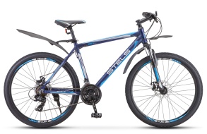 Велосипед STELS Navigator-620 D 26" V010 14" Тёмно-синий