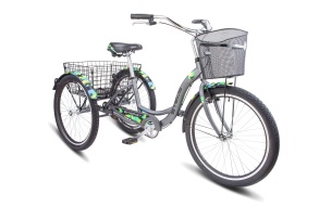 Велосипед STELS Energy-I 26" V030 16" Серый/чёрный
