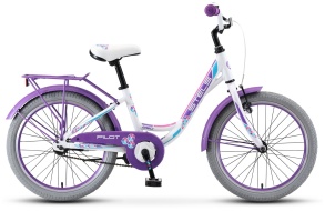 Детский велосипед STELS Pilot-250 Lady 20" V010 12" Пурпурный (LU095664)