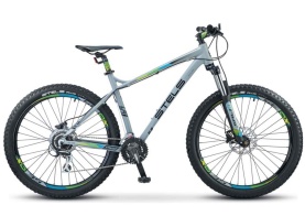 Велосипед STELS Adrenalin D 27.5" V010 18" Иридий (LU092620)