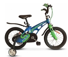 Детский велосипед STELS Galaxy V010 Синий/зелёный