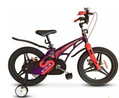 Детский велосипед STELS Galaxy V010 Фиолетовый/красный