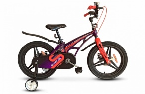 Детский велосипед STELS Galaxy Pro 16" V010 Фиолетовый/красный (LU095741)