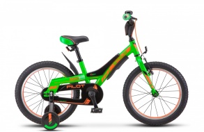 Детский велосипед STELS Pilot-180 18" V010 зеленый