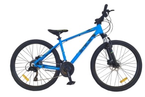 Велосипед STELS Navigator-590 MD 26" K010 16" Синий/салатовый (LU094325)