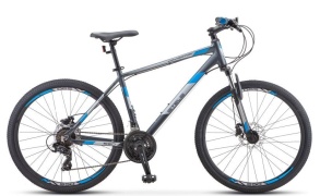 Велосипед STELS Navigator-590 MD 26" K010 18" Синий/салатовый (LU094325)