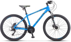Велосипед STELS Navigator-590 D 26" K010 18" Синий/салатовый (LU094326)