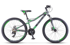 Велосипед STELS Navigator-610 D 26" V020 Серый/зелёный