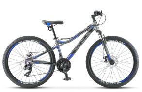 Велосипед STELS Navigator-610MD 26" V050 Антрацитовый/синий