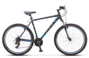 Мужской велосипед STELS Navigator-700 V 27.5" F010 черный/синий