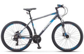 Велосипед STELS Navigator-590 D 26" K010 Серый/синий