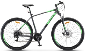 Велосипед STELS Navigator-920 MD 29" V010 16.5" Антрацитовый/зелёный (LU094357)