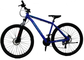 Мужской велосипед Make MKF016 M 18", 29 HD, 27ск, синий
