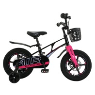 Детский Велосипед MAXISCOO  "Air", Deluxe Plus 14", Обсидиан, С Дисковыми Тормозами (2023)
