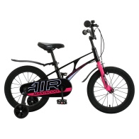 Детский Велосипед MAXISCOO  "Air" Standard Plus 16", Обсидиан, С Ручными Тормозами (2023)