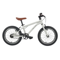 Детский Велосипед MAXISCOO  "Air Stellar" 16'', Серебро, С Ременным Приводом (2023)