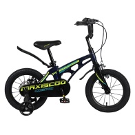 Детский Велосипед MAXISCOO  "Cosmic" Standard Plus 14", Синий Перламутр, С Ручными Тормозами (2023)
