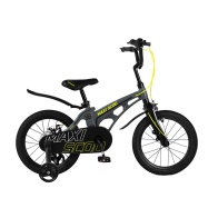 Детский велосипед Maxiscoo "Cosmic" (2022), Стандарт, 16", Серый Матовый