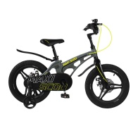 Детский велосипед Maxiscoo "Cosmic" (2022), Делюкс, 16", Серый Матовый