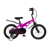 Детский велосипед Maxiscoo "Cosmic" (2022), Стандарт, 16", Розовый Матовый