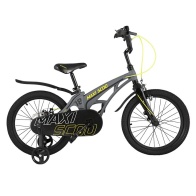 Детский велосипед Maxiscoo "Cosmic" (2022), Стандарт, 18", Серый Матовый