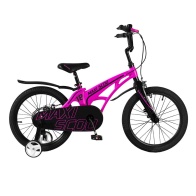 Детский велосипед Maxiscoo "Cosmic" (2022), Стандарт, 18", Розовый Матовый