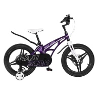 Детский велосипед Maxiscoo "Cosmic" (2022), Делюкс, 18", Фиолетовый