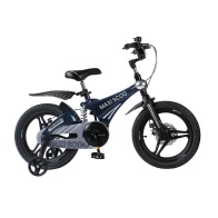 Детский велосипед Maxiscoo "Galaxy" (2022), Делюкс, 16", Темно-Синий Перламутр