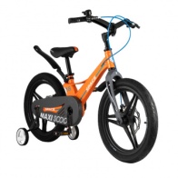 Велосипед 2-х колесный Детский Maxiscoo "Space" (2021), Делюкс, Оранжевый