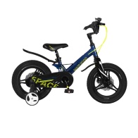 Детский велосипед Maxiscoo "Space" (2022), Делюкс Плюс, 14", Синий
