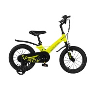 Детский велосипед Maxiscoo "Space" (2022), Стандарт Плюс, 14", Желтый