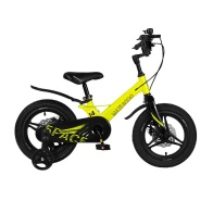 Детский велосипед Maxiscoo "Space" (2022), Делюкс Плюс, 14", Желтый