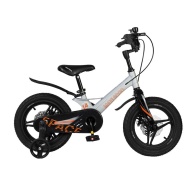 Детский велосипед Maxiscoo "Space" (2022), Делюкс Плюс, 14", Графит