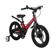 Велосипед 2-х колесный Детский Maxiscoo "Space" (2021), Делюкс, Красный