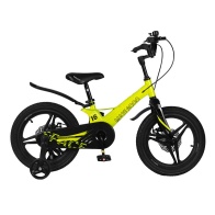 Детский велосипед Maxiscoo "Space" (2022), Делюкс, 16", Желтый