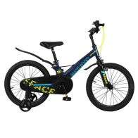 Детский велосипед Maxiscoo "Space" (2022), Стандарт, 18", Синий