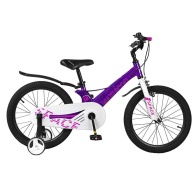 Детский велосипед Maxiscoo "Space" (2022), Стандарт, 18",  Фиолетовый