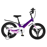 Детский велосипед Maxiscoo "Space" (2022), Делюкс, 18", Фиолетовый