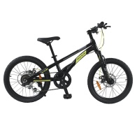 Детский велосипед Maxiscoo "Supreme" (2022), 6 скоростей, 20", Черный